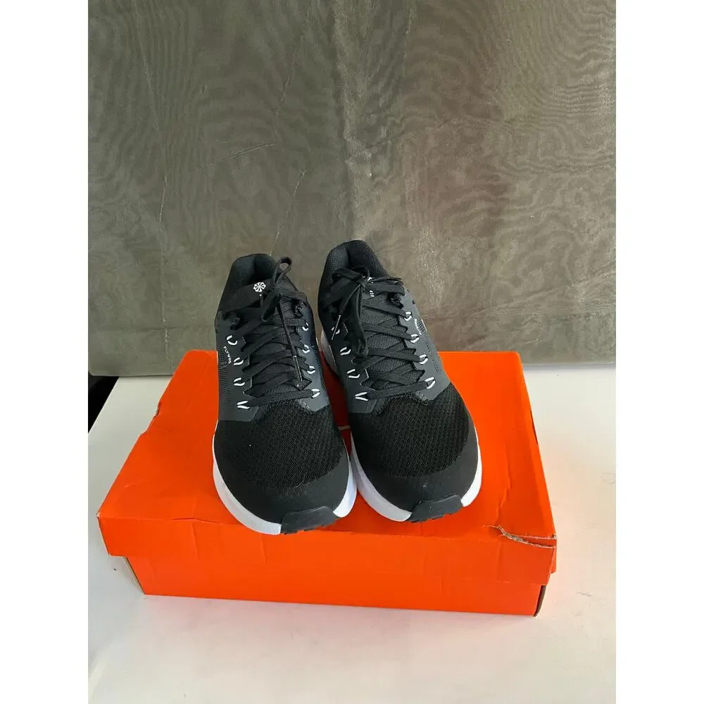 Nike Run Swift 3 sneakers in black and white